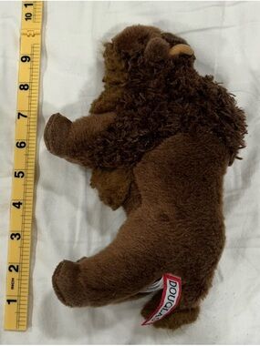 Douglas Plush Buffalo Bison Stuffed Animal Realistic Brown Soft Toy